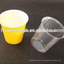 Tasse jetable d&#39;ANIMAL FAMILIER transparent de la catégorie comestible 5oz